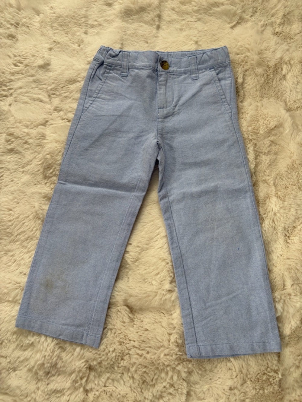 Janie and Jack Light Blue Kids Pants